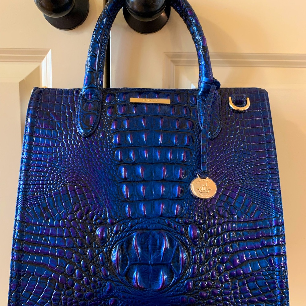 NWT Brahmin Neptune Caroline Satchel